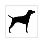 ビズラ犬の毛のシルエット セルフインキングスタンプ (デザイン)
