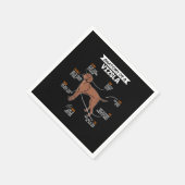 ビズラ犬の解剖学 スタンダードカクテルナプキン (角)