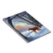 ビズラ雪のクリスマス ノートブック (右側)