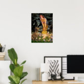 ビズラ1 – ミッドイブ ポスター (ホームオフィス)