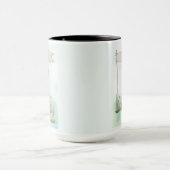 ビズラ 水彩 オーダーメイド 犬 マグカップ (中央)