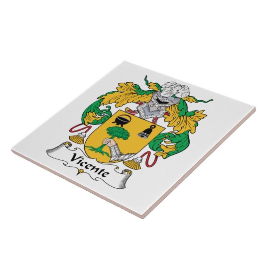 ビセンテの家紋 タイル (側面)