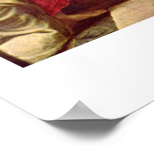 ビセンテ・フアン・マシップによる主の晩餐 ポスター (角)