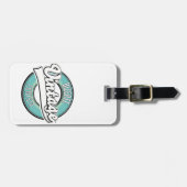 ビゼルテチュニジアヴィンテージスタイルロゴ ラゲッジタグ (正面横)