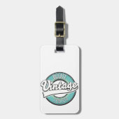 ビゼルテチュニジアヴィンテージスタイルロゴ ラゲッジタグ (正面縦)