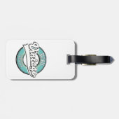 ビゼルテチュニジアヴィンテージスタイルロゴ ラゲッジタグ (裏面横)