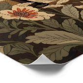 ビソエレガントンウィリアムインスパイアモリス ポスター (角)