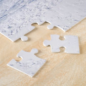 ビソンイエローストーンワイオミング。クリスマス挨拶ジグ ジグソーパズル (側面)