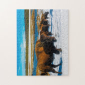 ビソンイエローストーンワイオミング。 ジグソーパズル (縦)