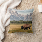 ビソンインザティトン クッション (ブランケット)