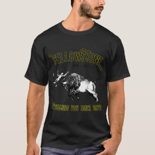 ビソントスイエローストーン国立公園 Tシャツ