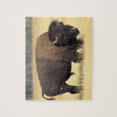 ビソンブルイエローストーンナショナル ジグソーパズル (縦)