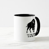 ビソンプリントカップ マグカップ (正面右)