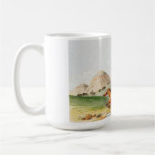 ビソン狩りシーン1845 コーヒーマグカップ (左)