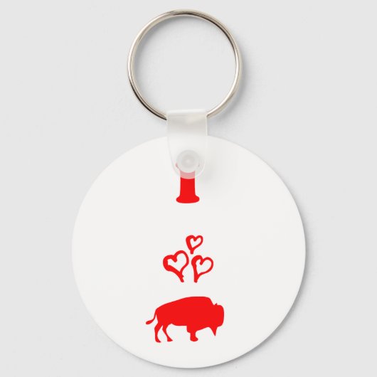 ビソン キーホルダー (正面)