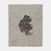 ビソン フリースブランケット (正面)