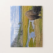 ビソン・モンタナ。 ジグソーパズル (縦)