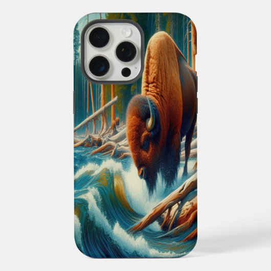 ビソ威厳のあるン・ウェディング iPhoneケース (裏面)