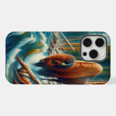 ビソ威厳のあるン・ウェディング iPhoneケース (裏面横)