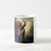 ビソ絵を描ス コーヒーマグカップ (中央)