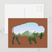 ビゾン ダブルエクスポージャー ポストカード (正面/裏面)