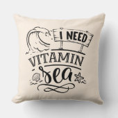 ビタミンの海が必要だ クッション (正面)