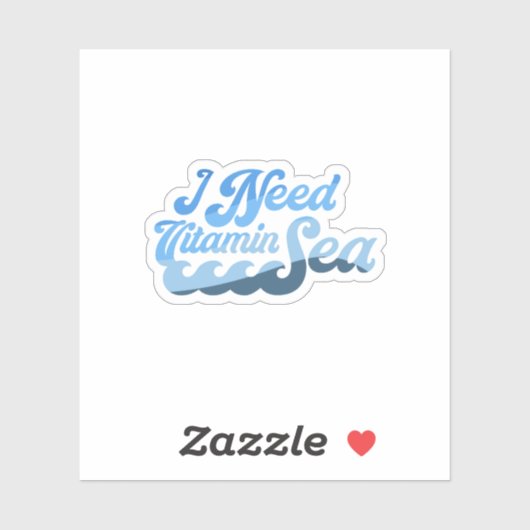 ビタミンの海が必要だ シール (シート)