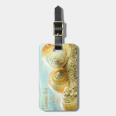ビタミンの海は私がカスタムな荷物のラベルを必要とするすべてです ラゲッジタグ (正面縦)