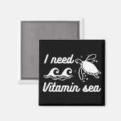 ビタミンウミガメが必要 マグネット (正面/裏面)