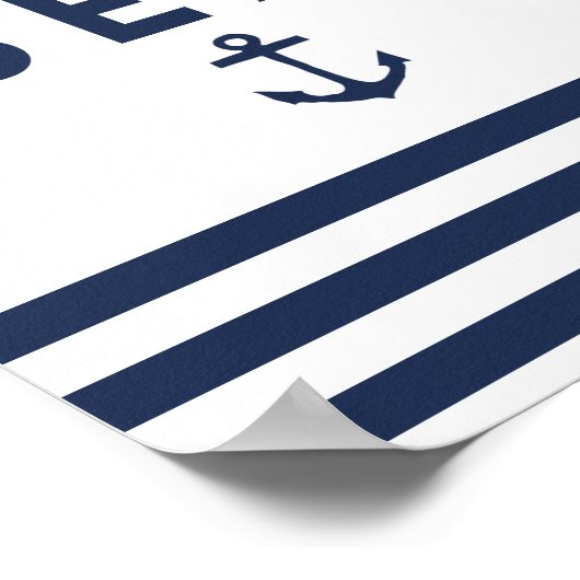 ビタミンシーネイビーいかり引用文 ポスター (角)