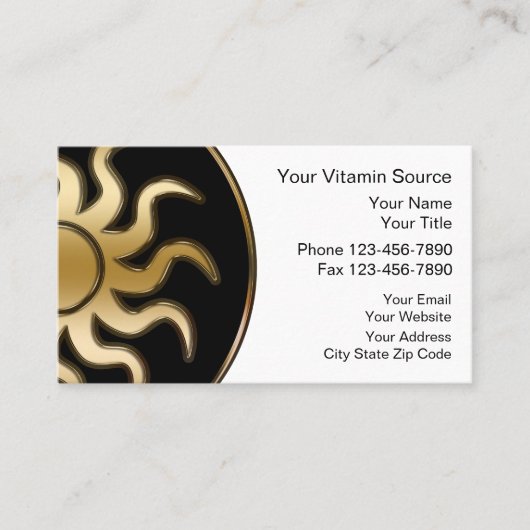 ビタミン名刺 名刺 (正面)