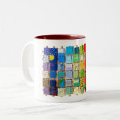 ビタミン水! ツートーンマグカップ (正面左)