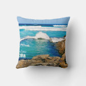 ビタミン海の波 クッション (裏面)