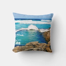 ビタミン海の波 クッション