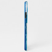 ビタミン海、スプラッシュとターコイズ波 iPhoneケース (右側)