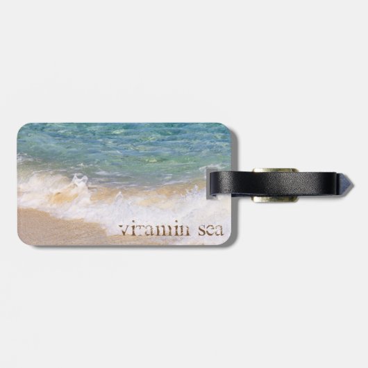 ビタミン「Sea ラゲッジタグ (裏面横)