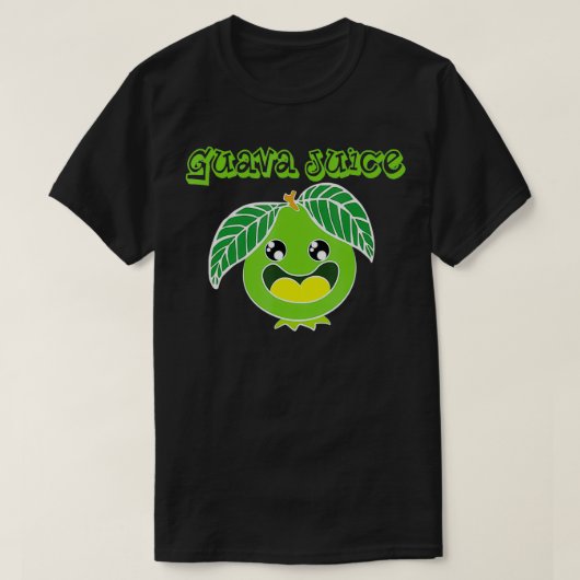 ビタミンCおいしいグアバジュース Tシャツ (デザイン正面)
