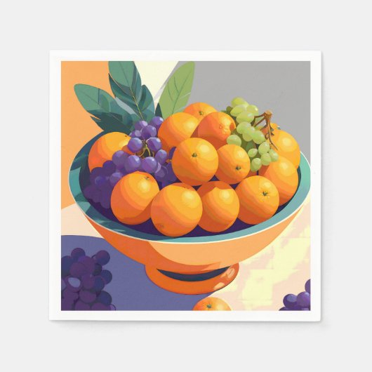 ビタミンCを含むビビン スタンダードカクテルナプキン (正面)