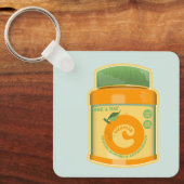 ビタミンCウェルネス キーホルダー (正面)