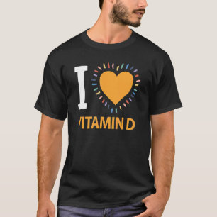 ビタミンDが大好き Tシャツ