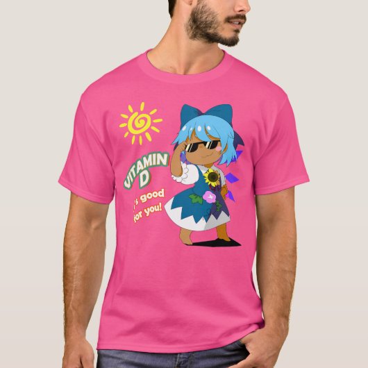 ビタミンDタンニング丸 Tシャツ (正面)