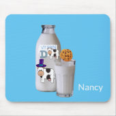 ビタミンD乳牛マウスパッド!マウスパッド マウスパッド (正面)