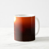 ビタミンd健康の背景 コーヒーマグカップ (正面右)