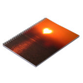 ビタミンD健康生活背景 ノートブック (左側)