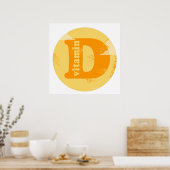 ビタミンD ポスター (キッチン)