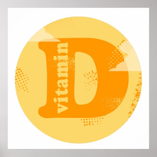 ビタミンD ポスター (正面)