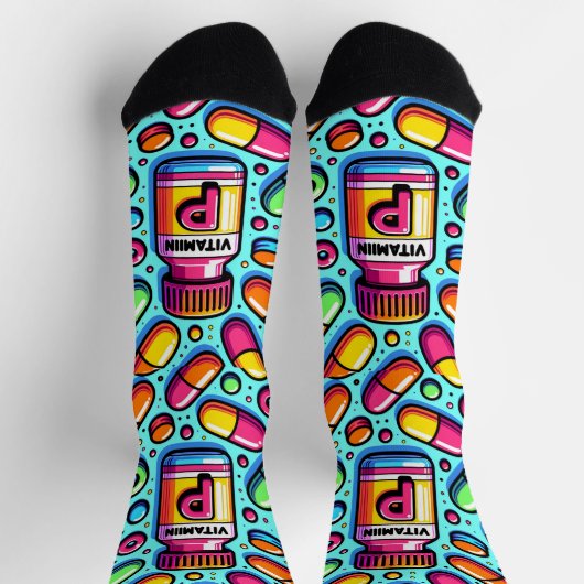 ビタミンP(ピプタズ) ソックス (上部)