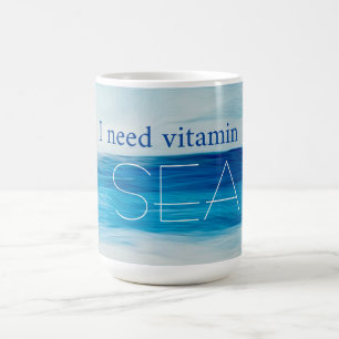 ビタミンSEAマグが必要 コーヒーマグカップ