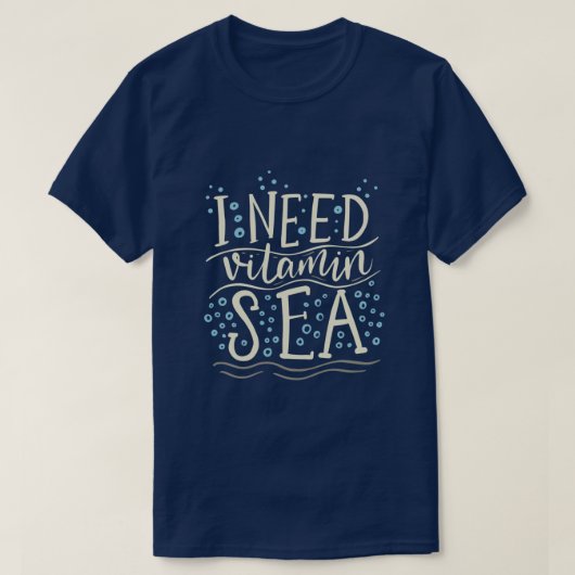 ビタミンTシャツが必要 Tシャツ (デザイン正面)