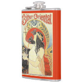 "ビターオリエンタル"ヴィンテージアドカスタムモノグラムフラスコ フラスク (左)